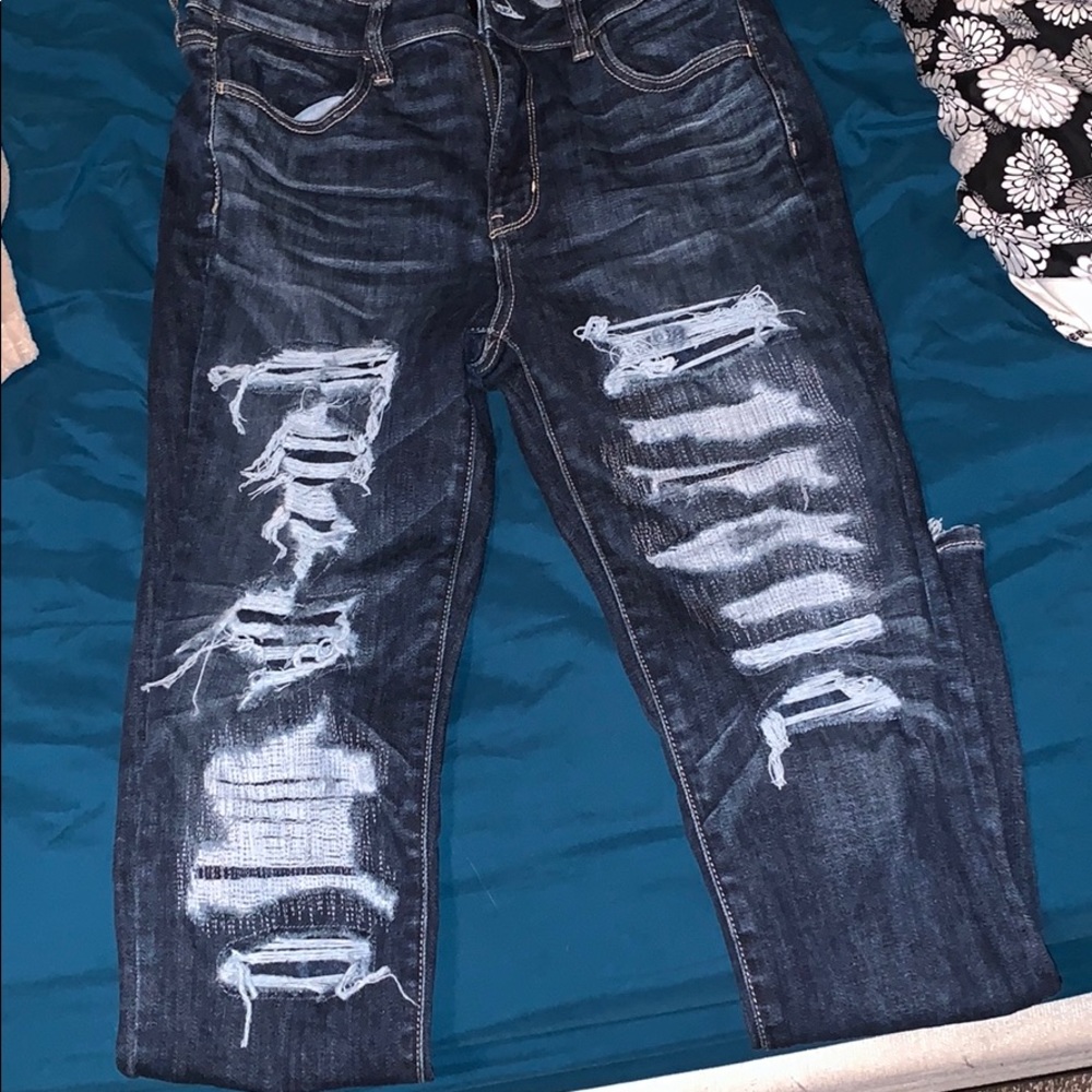 High waisted American Eagle Jeans!